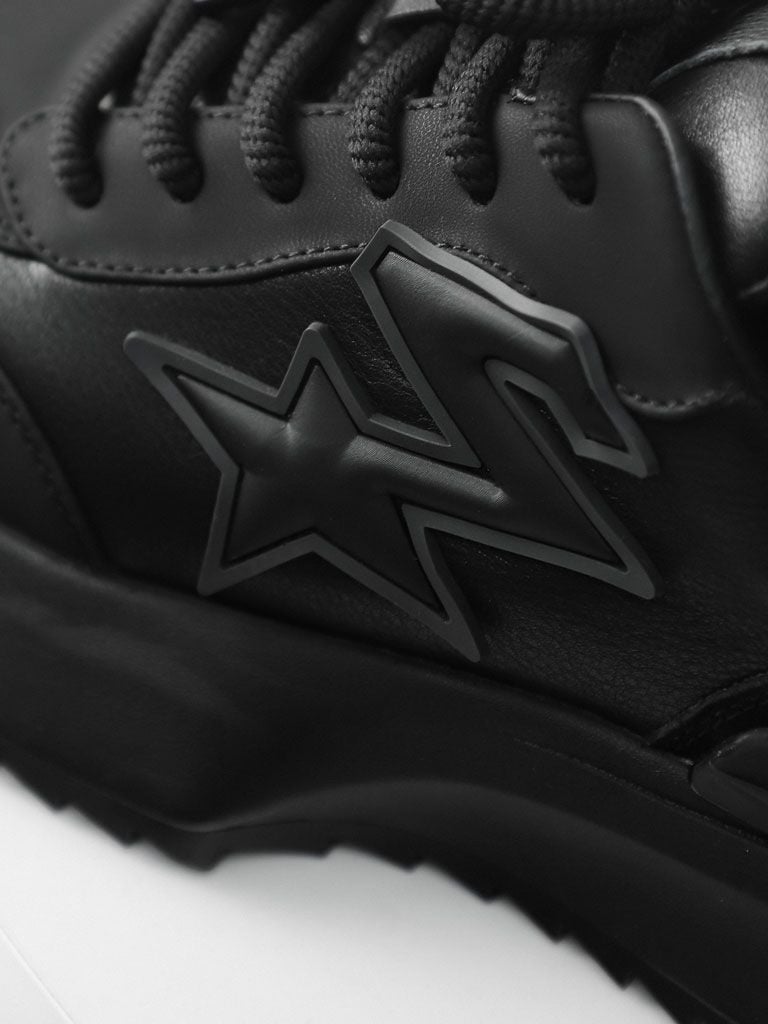 Giày Square Sole Lighting Black