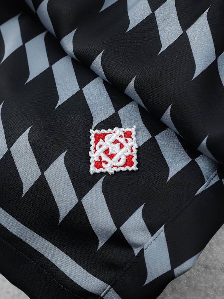 Set Shirt Short Dominos Black