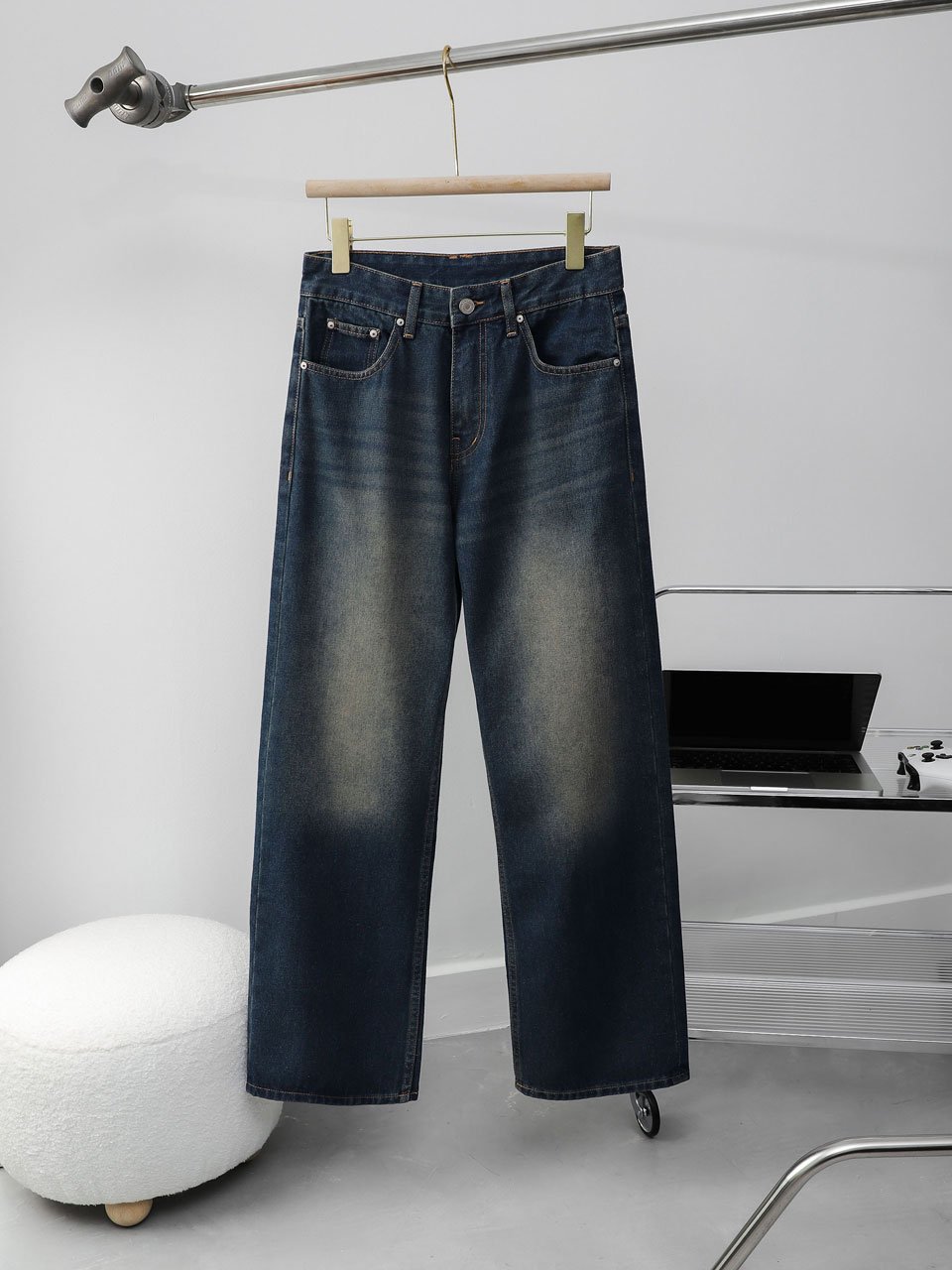 Quần Jean Relaxed Dust Blue Zic