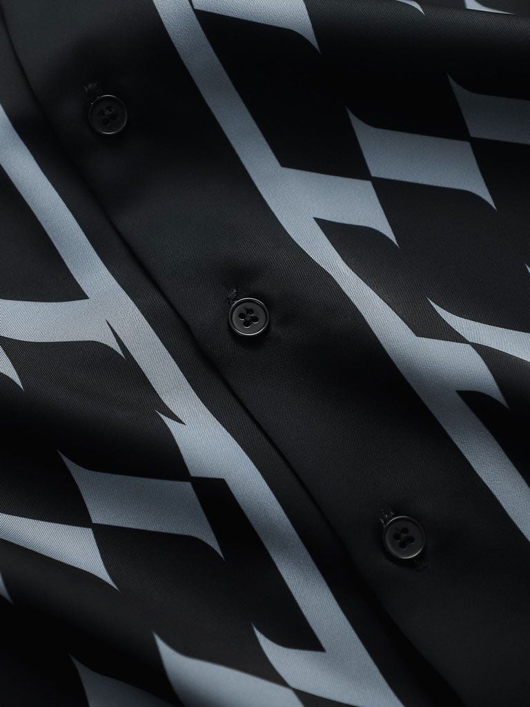 Set Shirt Short Dominos Black