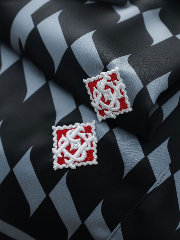 Set Shirt Short Dominos Black