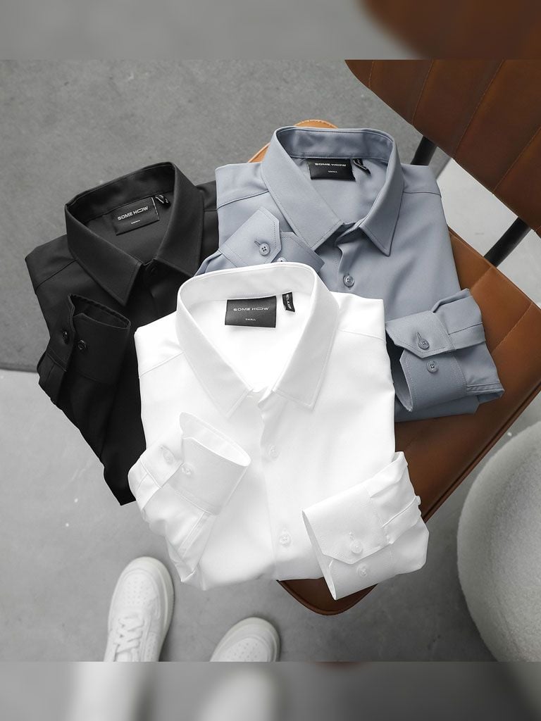 Áo Sơ Mi Nano May Basic