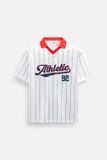 Áo Polo Athletic The Stripe White 92