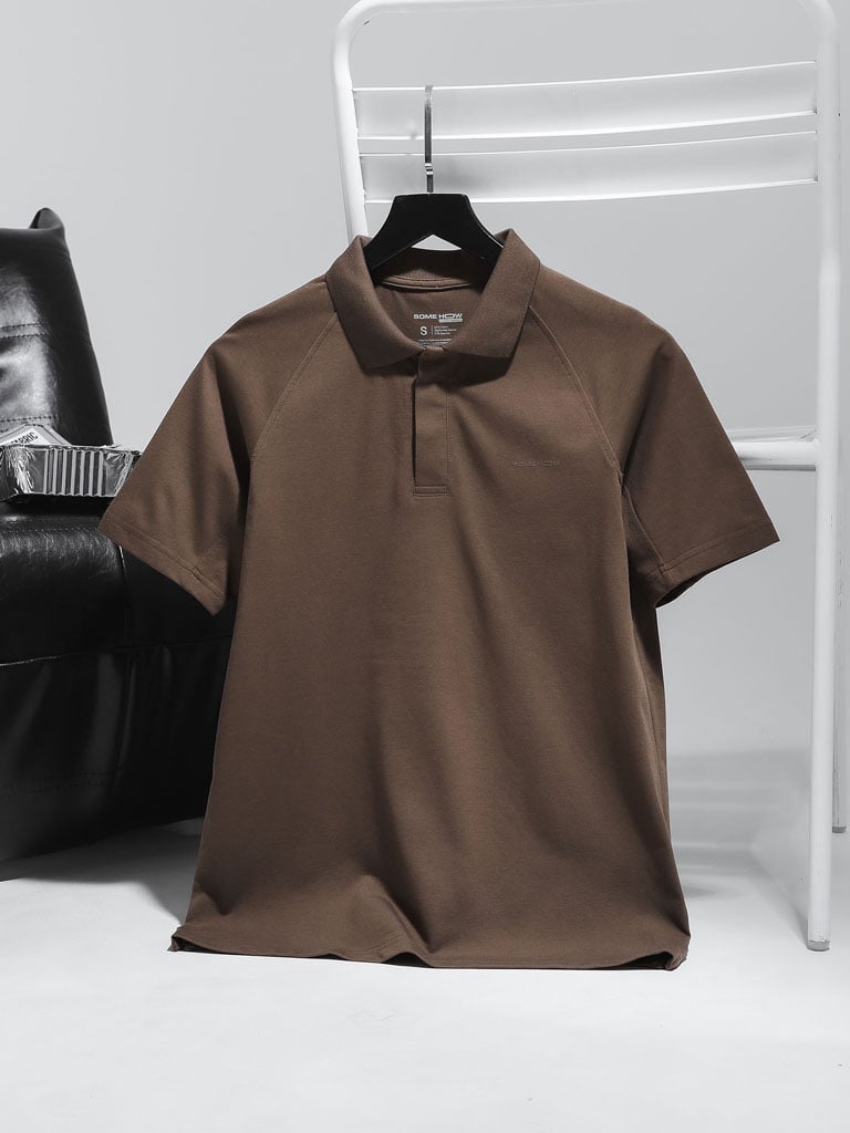 Áo Polo Hidden Placket Cool Fab