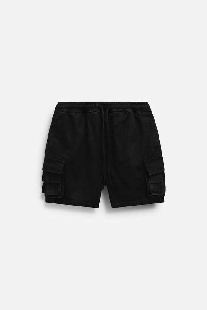  Quần Short Cargo Khaki Basic 