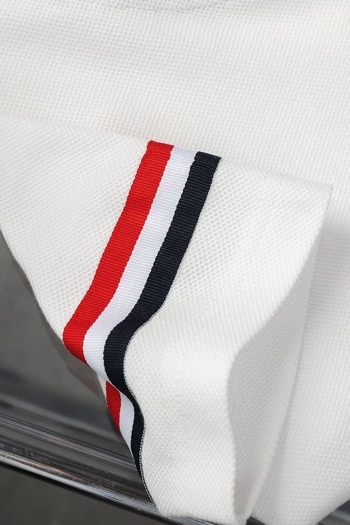 Set White T-shirt Bluered Short