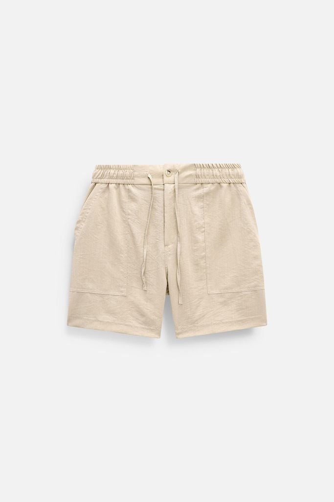  Set Shirt Short Linen Over 