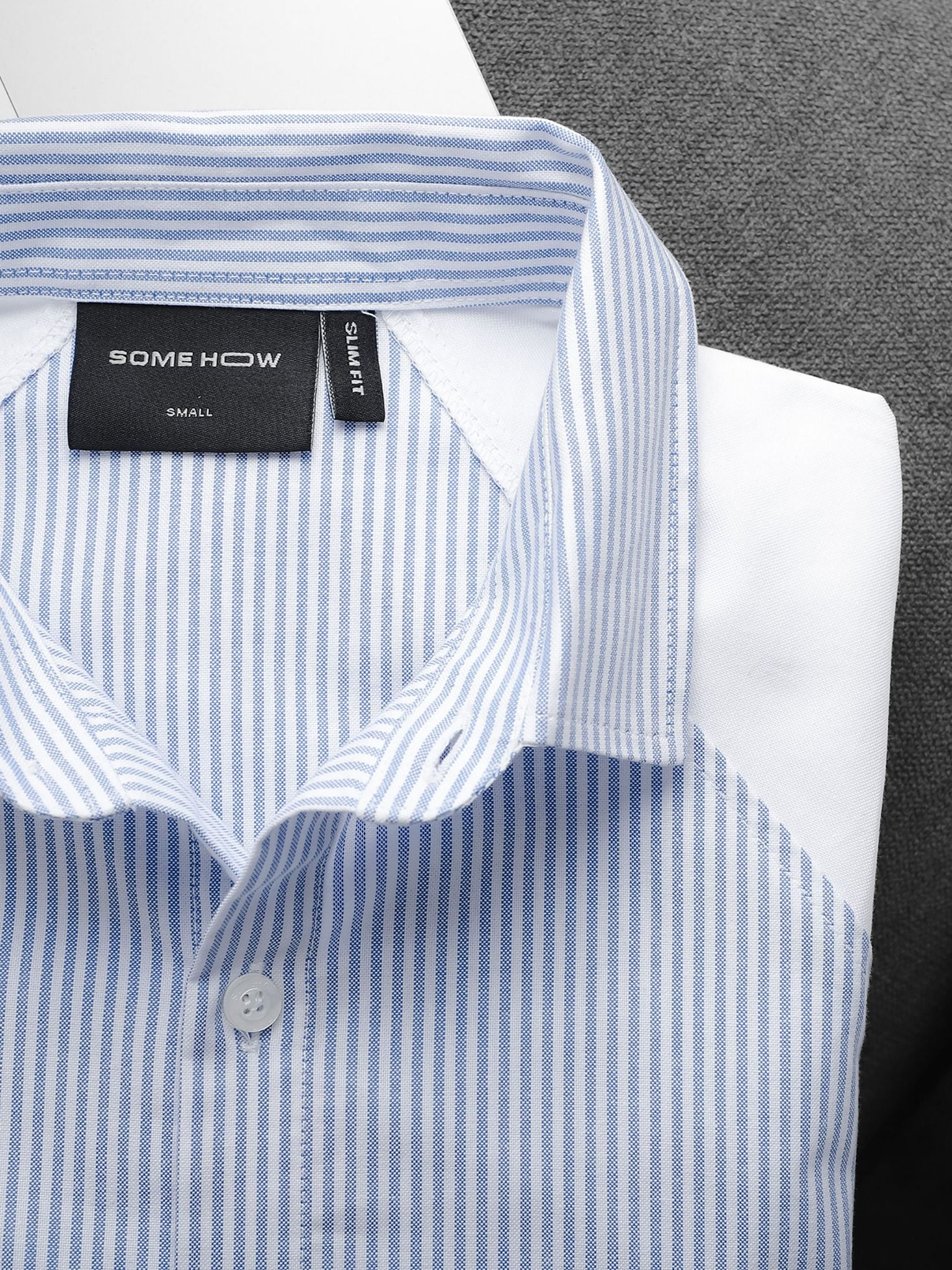 Áo Sơ Mi Raglan Blue Stripes Body