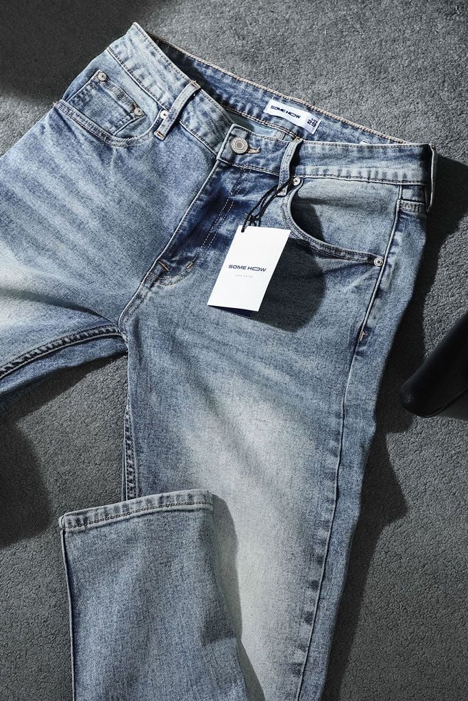 Quần Jean Rayon Slim Tue Distress