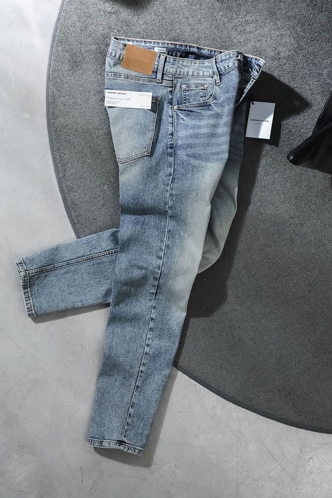 Quần Jean Rayon Slim Tue Distress