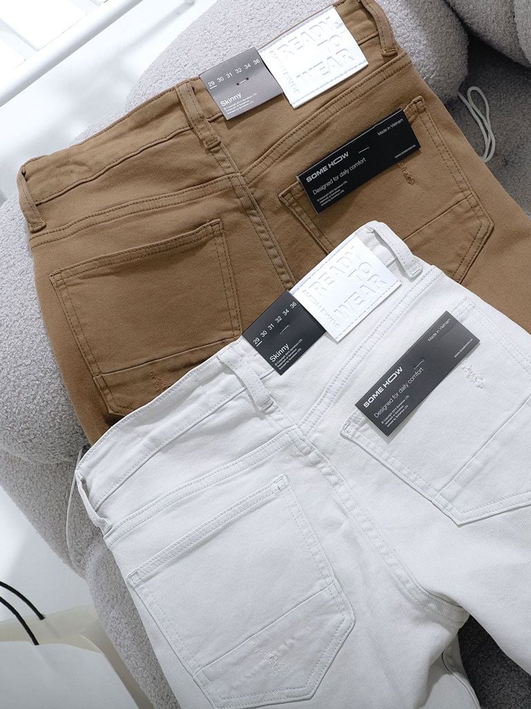 Quần Jeans Zara Man White Jeans ZARA MAN Original Denim ZMDC Goods