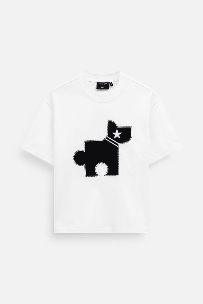  Áo Thun The Puppy Puzzle White 360GSM 