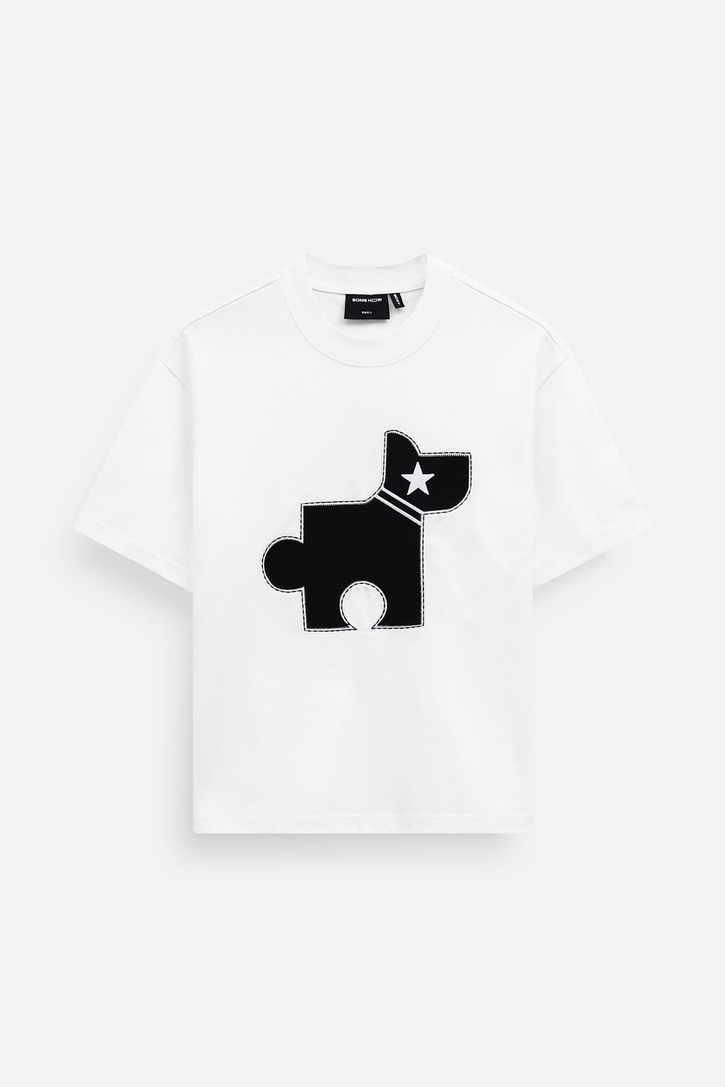 Áo Thun The Puppy Puzzle White 360GSM