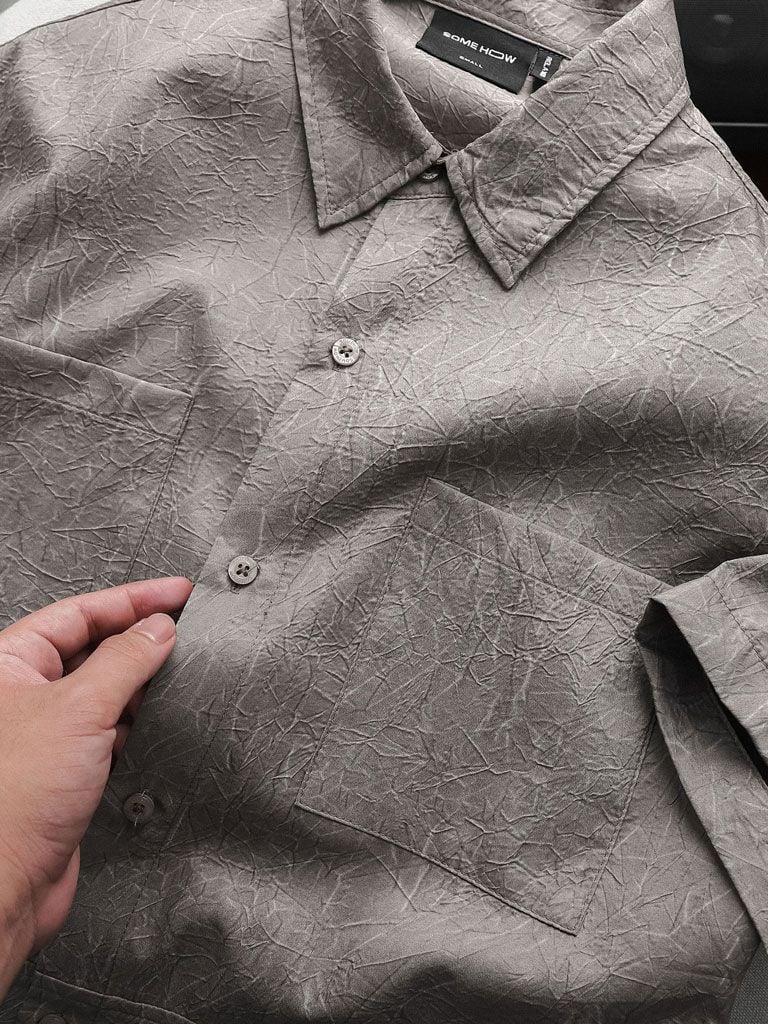 Áo Sơ Mi Relaxed Line Pattern