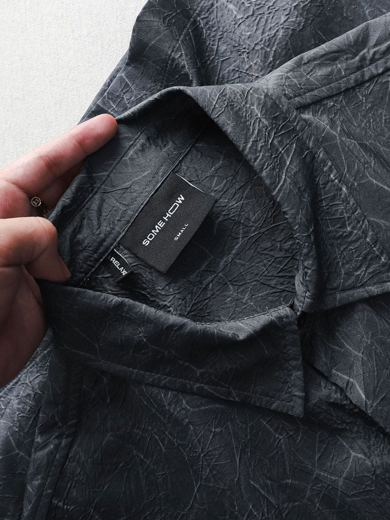 Áo Sơ Mi Relaxed Line Pattern