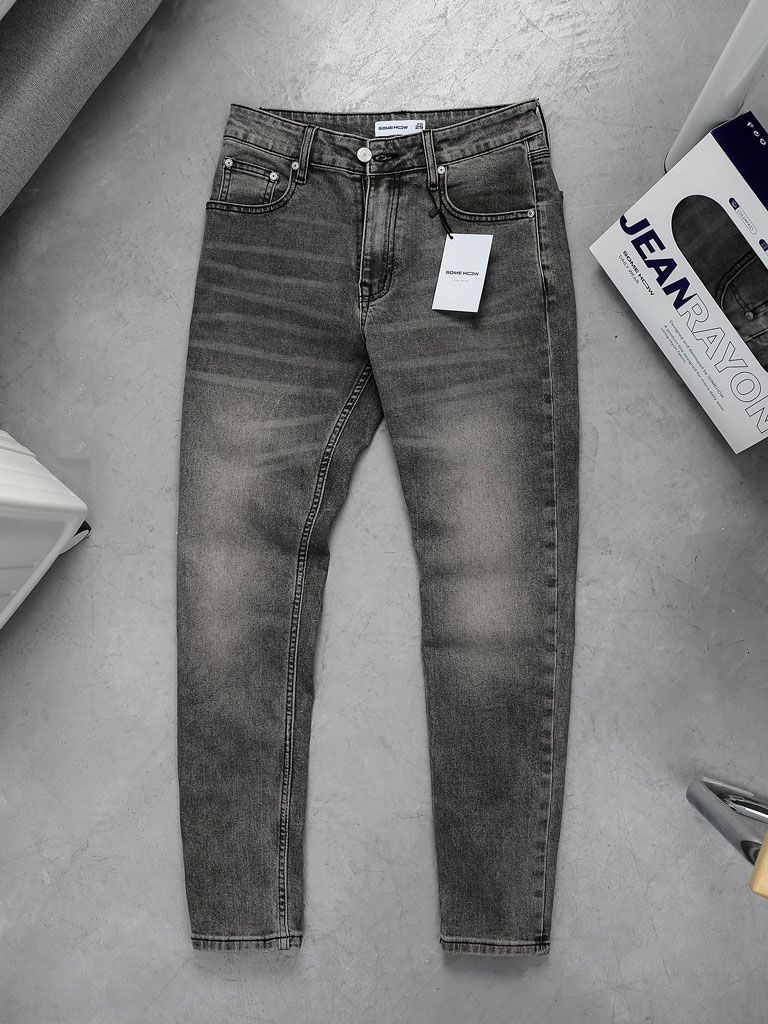 Quần Jean Slim Smoke Gray