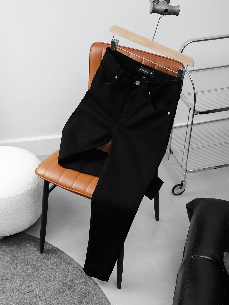 Quần Jean Skinny RTW Label Black