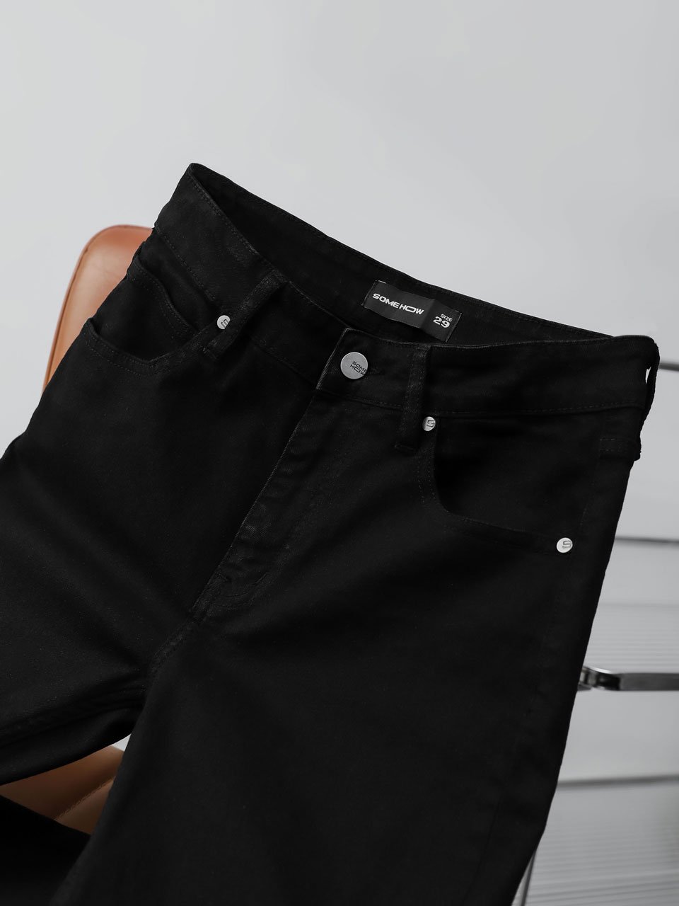 Quần Jean Skinny RTW Label Black