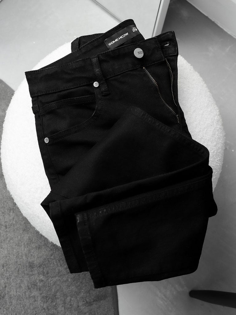 Quần Jean Skinny RTW Label Black