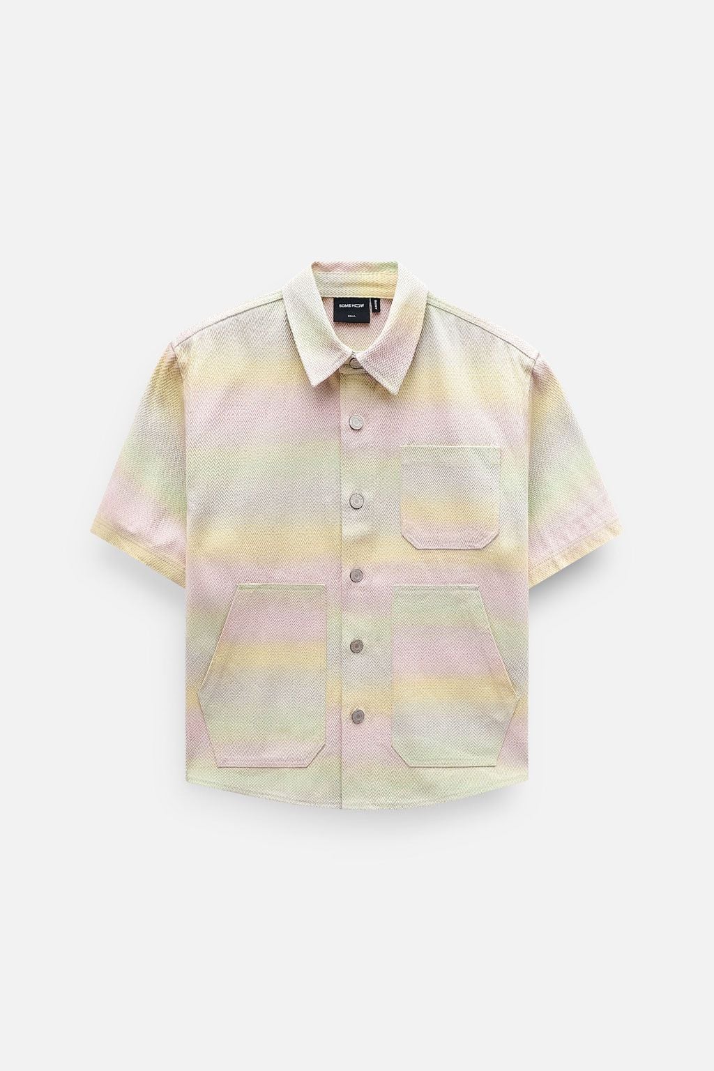 Áo Khoác Boxy Ziczac Pastel Tone