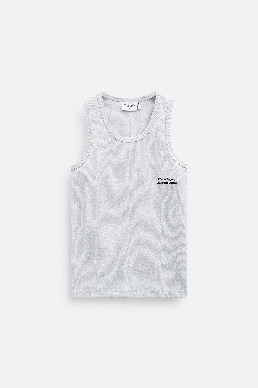Áo Tanktop Slimfit Cord Sideword