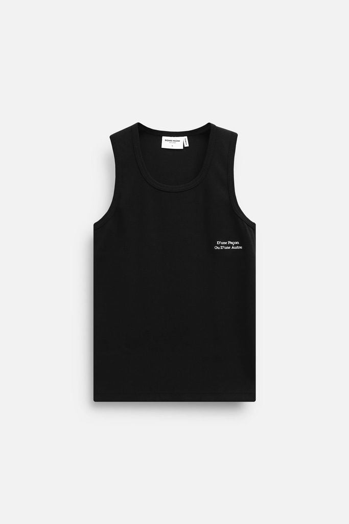  Áo Tanktop Slimfit Cord Sideword 