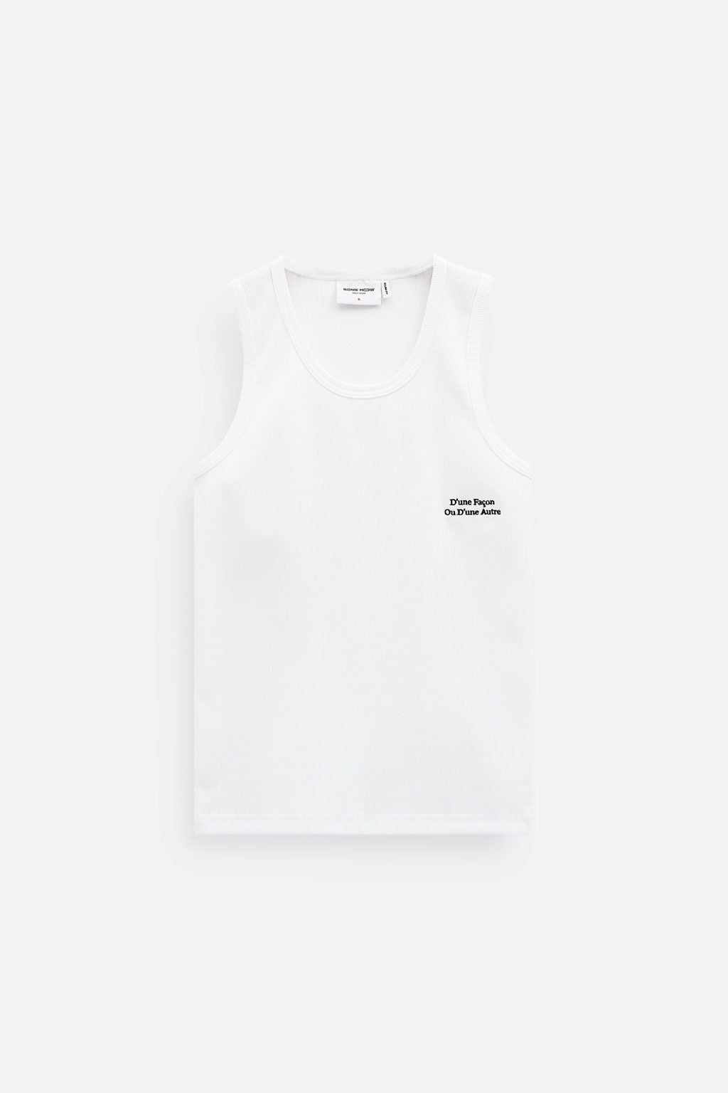  Áo Tanktop Slimfit Cord Sideword 