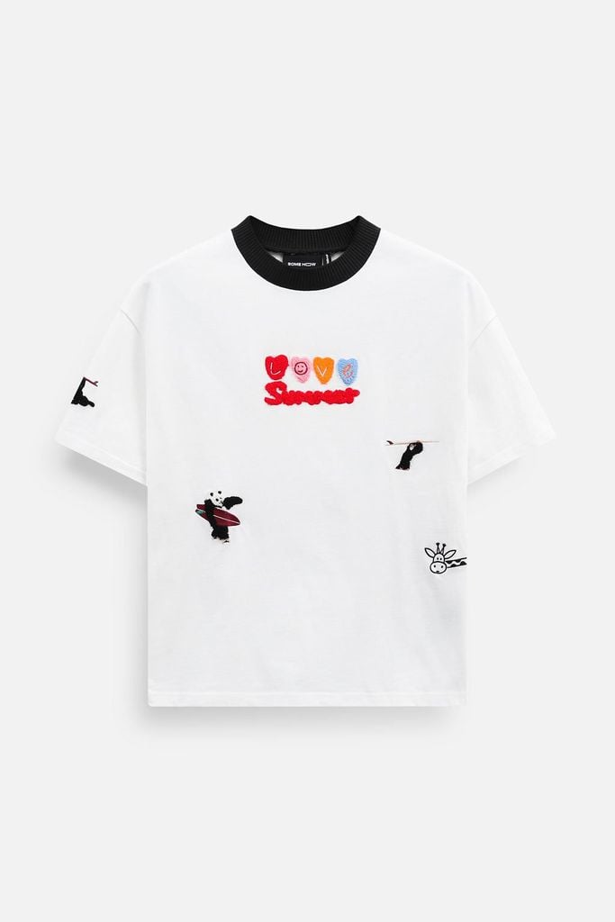  Áo Thun Summer Vibe White 360GSM 