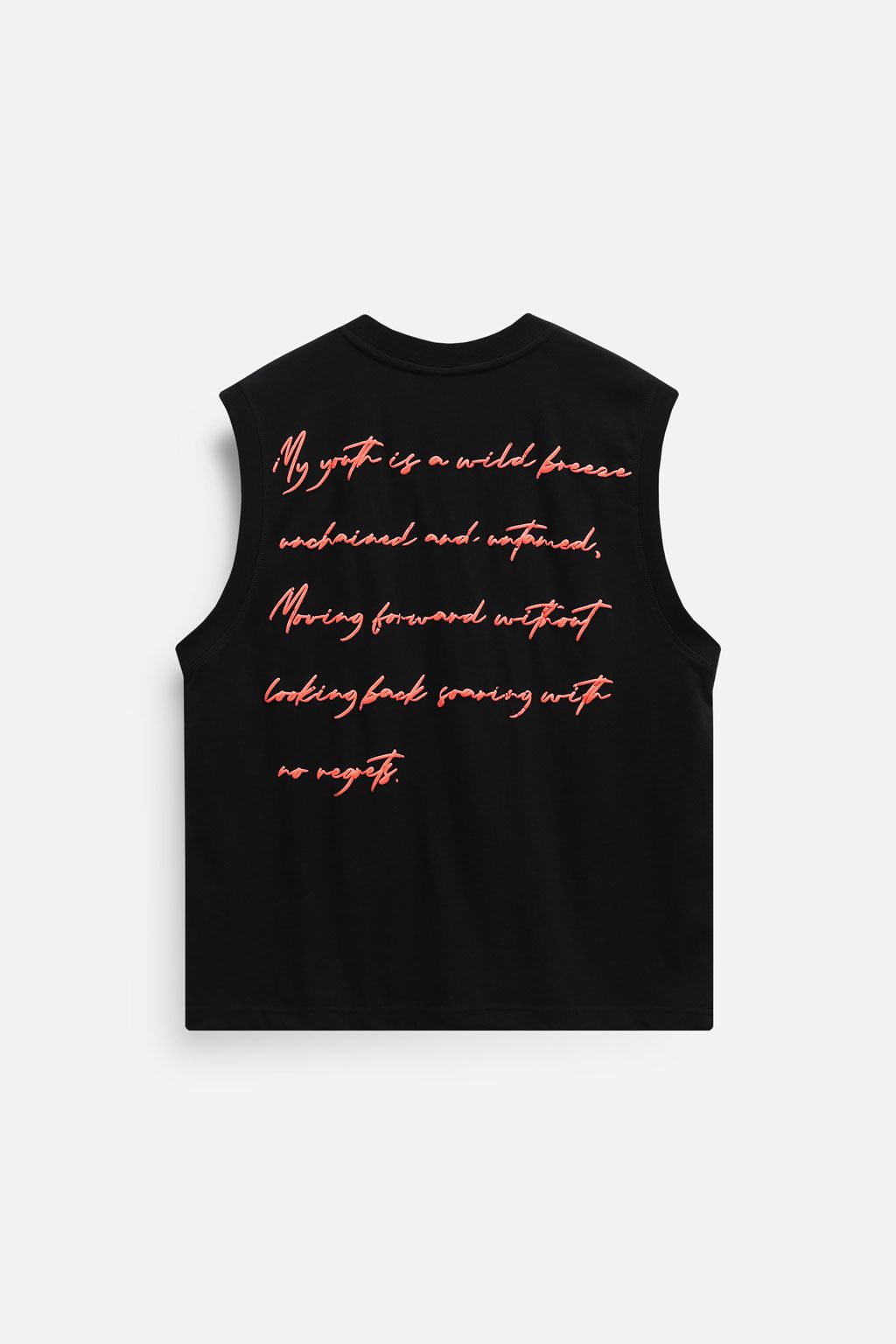 Áo Tanktop Boxy Wordings