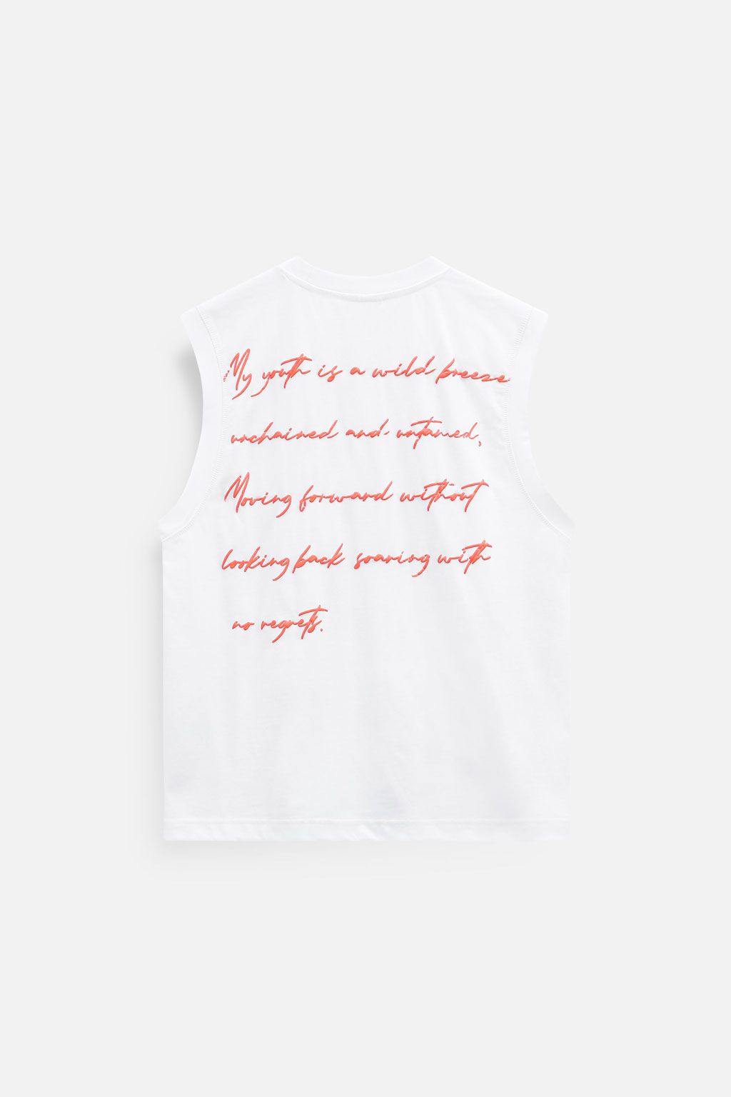 Áo Tanktop Boxy Wordings