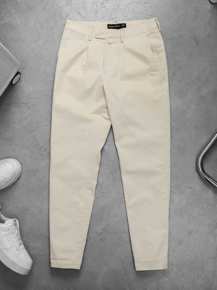 Quần Kaki Vback Black Beige