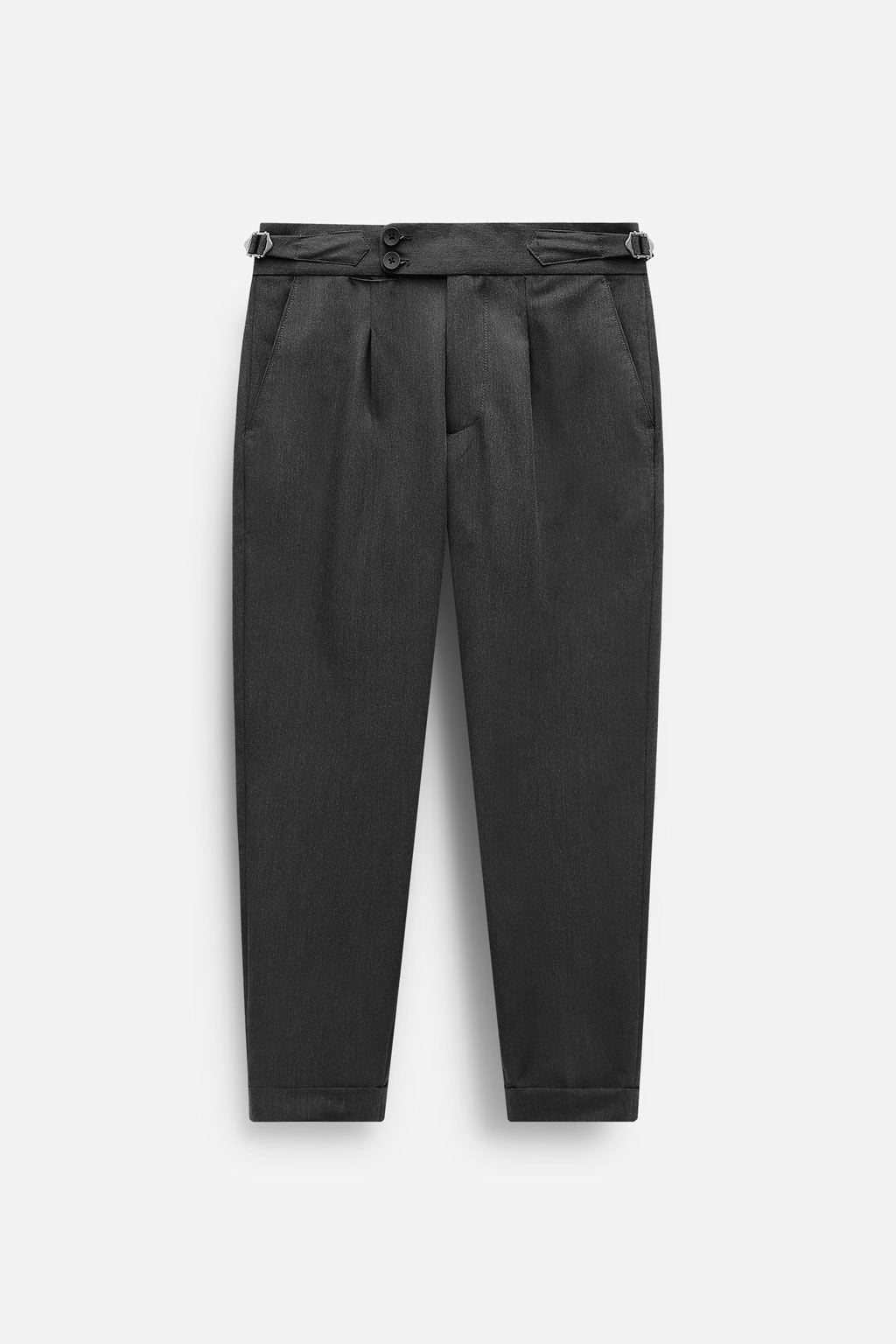 Quần Tây Sidetab Double Loops