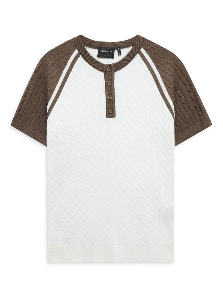 Áo Thun Raglan Knit Wooly