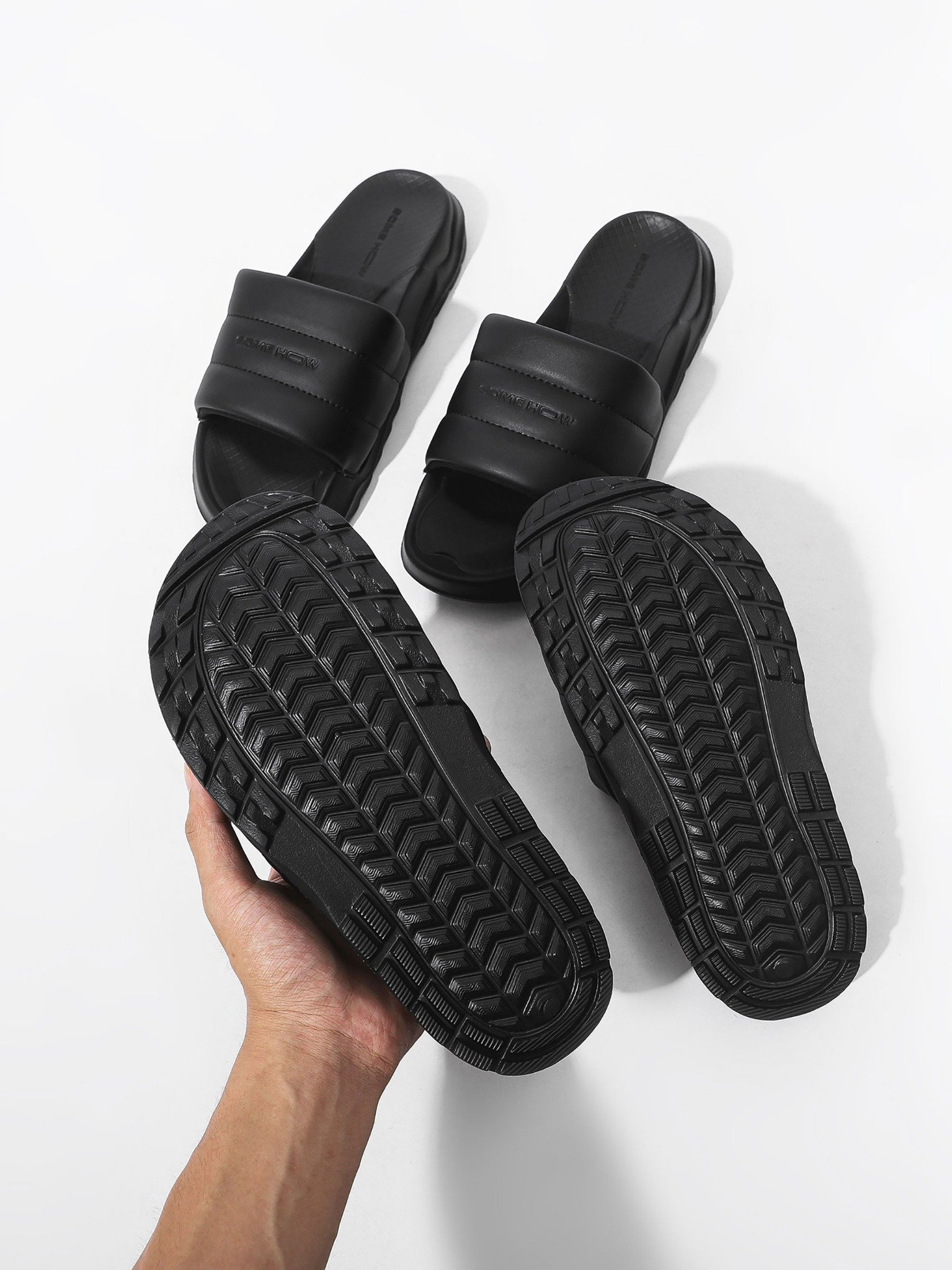 Dép Thick Sole Foam Black