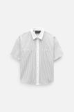 Áo Sơ Mi Boxy Stripes Hidden