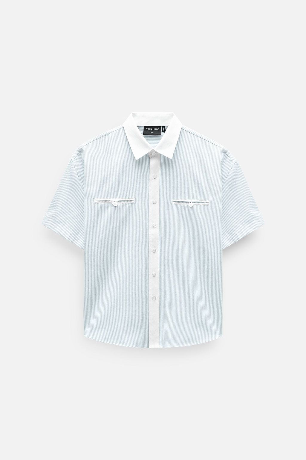 Áo Sơ Mi Boxy Stripes Hidden