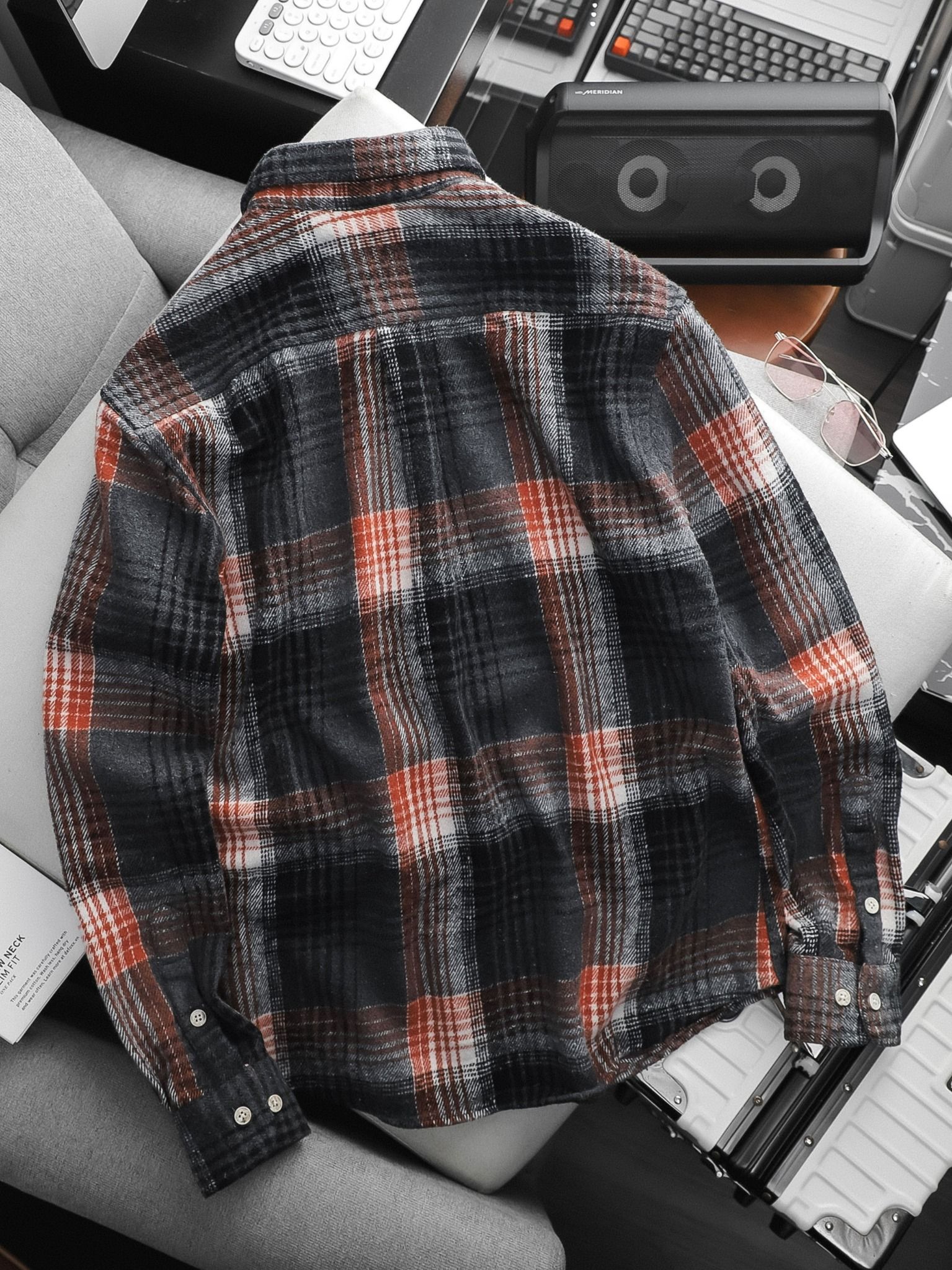 Áo Sơ Mi Caro Iconic Steel