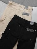 Quần Jean Straight Frontab Black Cream Camplife
