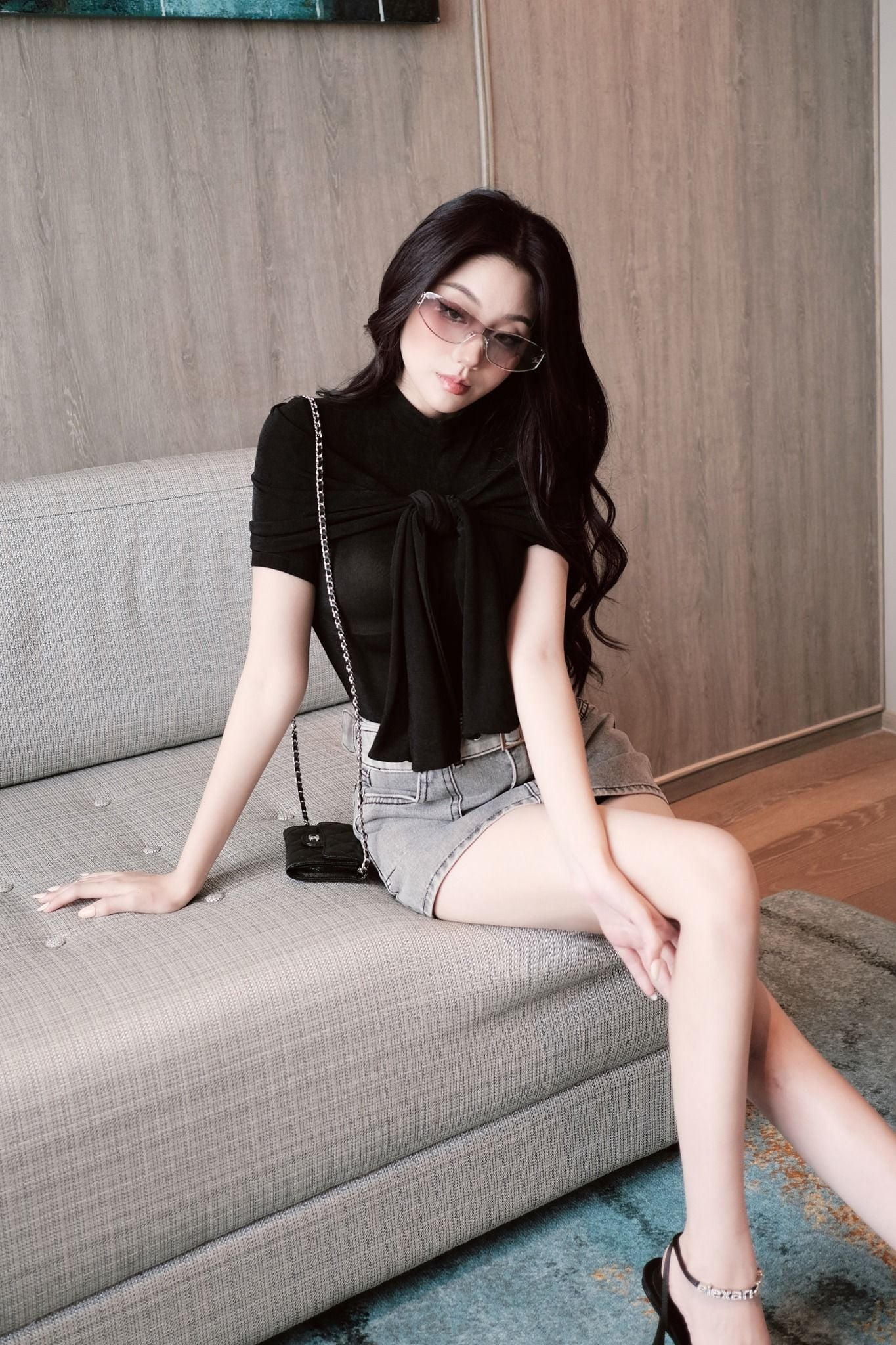 Áo Thun Voluminous Layers