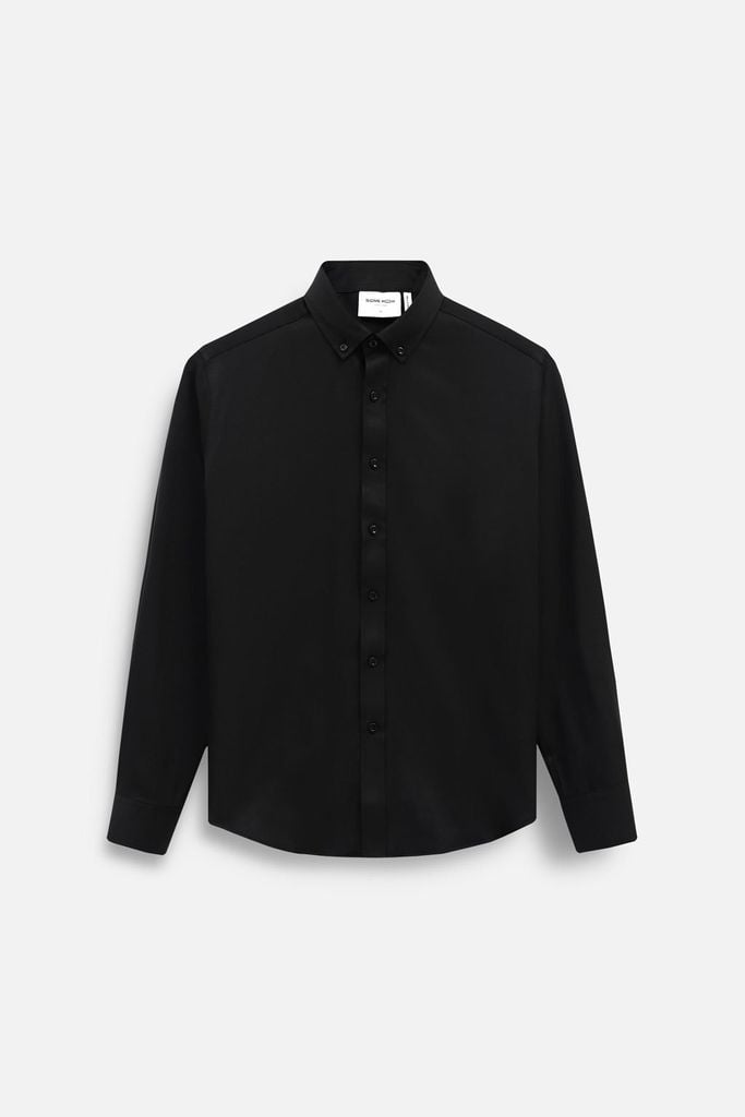  Áo Sơ Mi Slimfit Basic Black White 