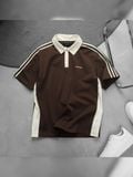 Set Polo Short Creamline Brownies 360GSM