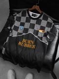 Áo Thun Racing Burn Rubber Black