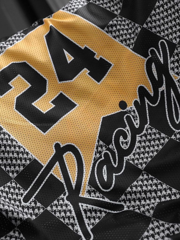 Áo Thun Racing Burn Rubber Black