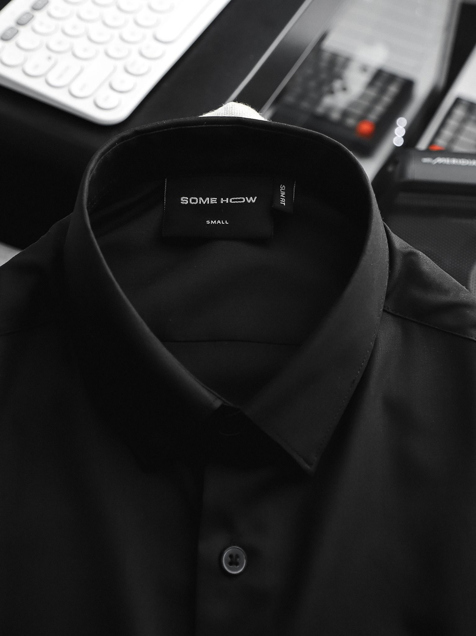 Áo Sơ Mi Office Standard Black