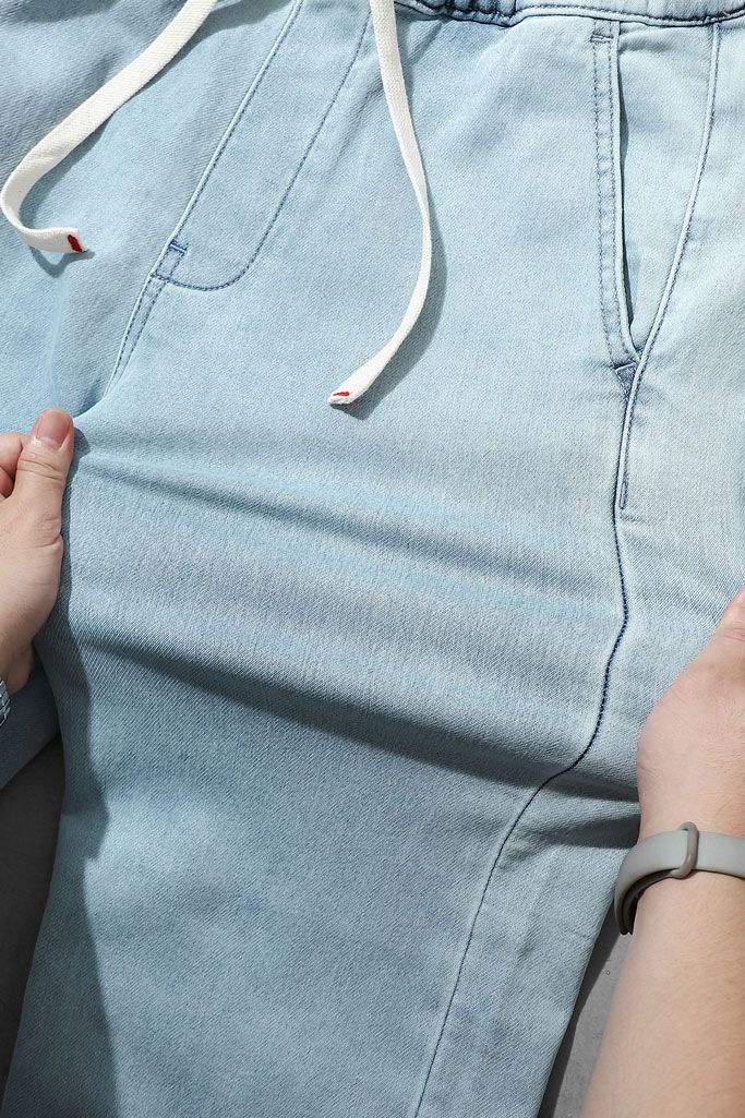 Quần Dài Denim Relaxed