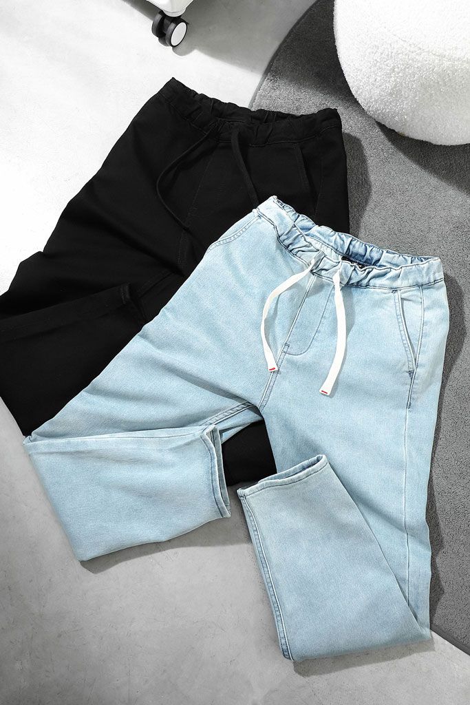 Quần Dài Denim Relaxed