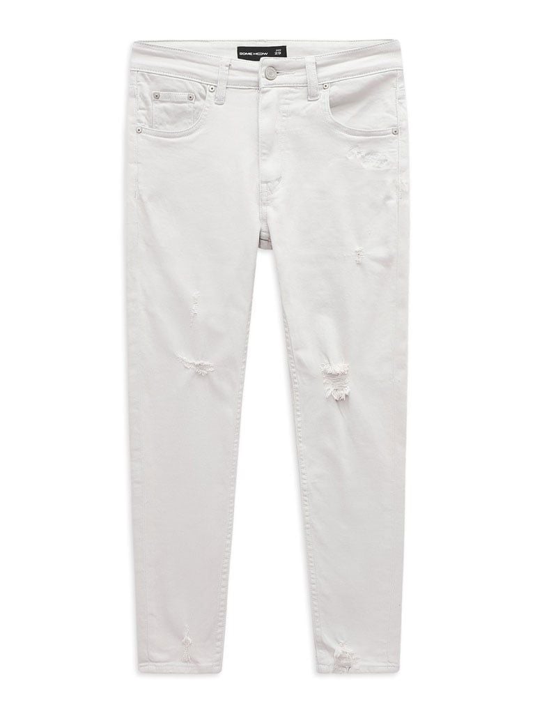  Quần Jean Skinny Studio White Label Rips 