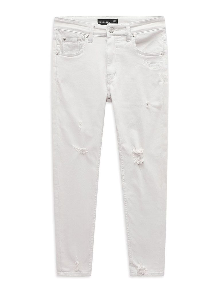  Quần Jean Skinny Studio White Label Rips 