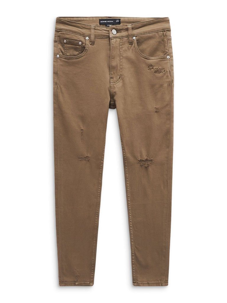  Quần Jean Skinny Studio White Label Rips 