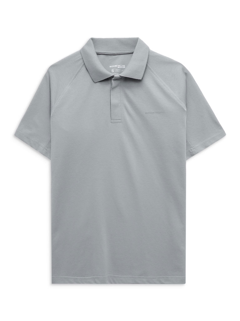 Áo Polo Hidden Placket Cool Fab